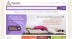 Desktop Screenshot of pilatespal.com